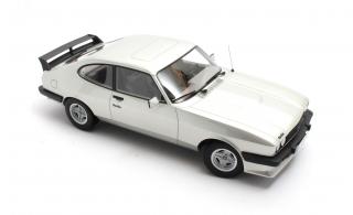 Ford Capri 2.8 Turbo 1981 Silver met. Cult Scale Models 1:18 Resinemodell (Türen, Motorhaube... nicht zu öffnen!)